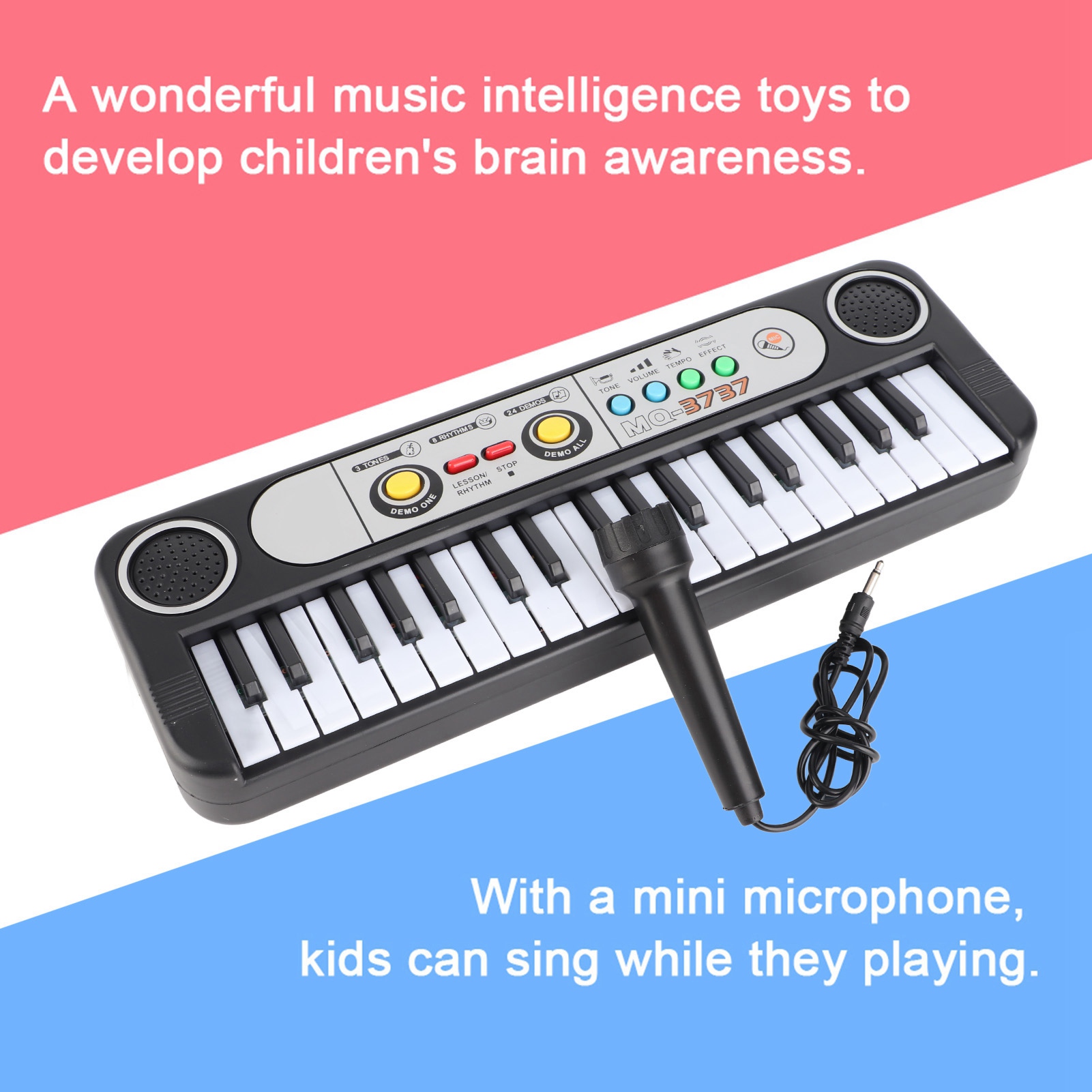 Musical Instrument Game - 37 Keys Electric Digital Key Board