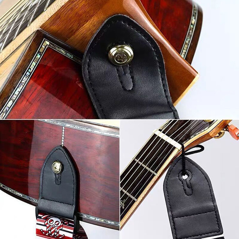 Embroidered Print Guitar Strap - Musical Instrument Types recension och pris