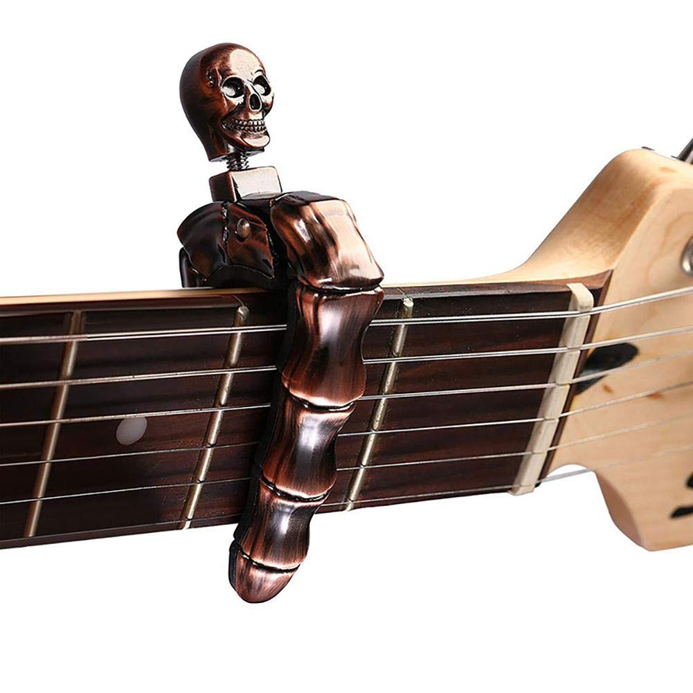 Guitar Capo Skull Capo for Aco - Musical Instrument Types recension och pris