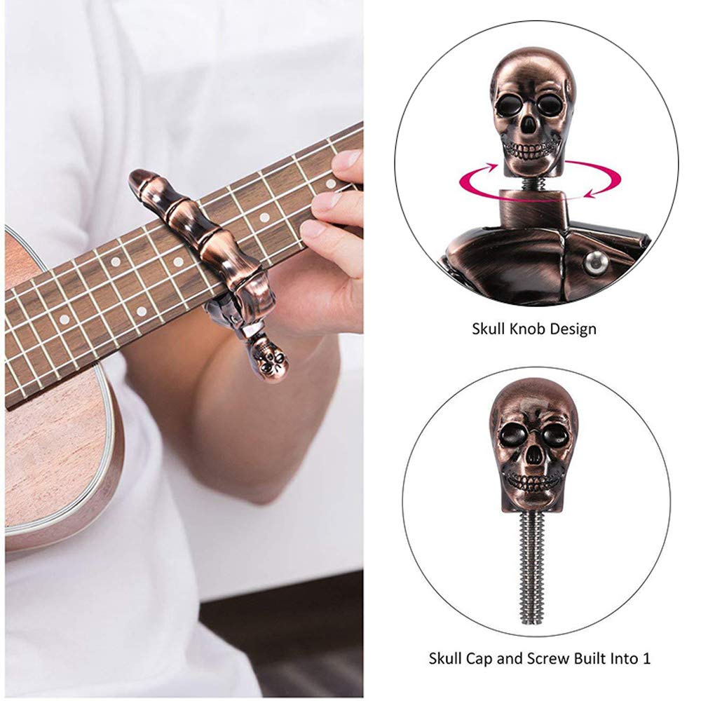 Guitar Capo Skull Capo for Aco - Musical Instrument Types recension och pris
