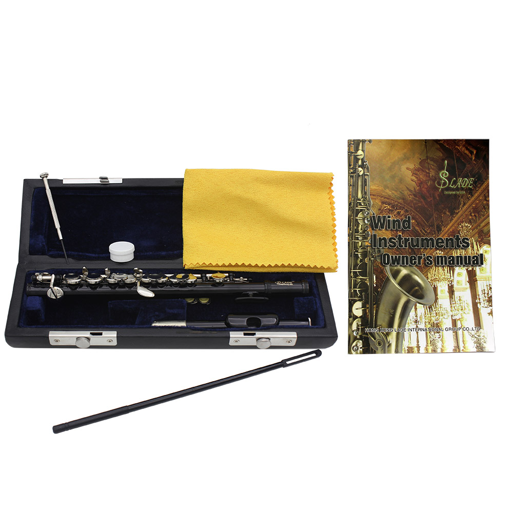 Piccolo Flute C Key Black  Hal - Musical Instrument Piccolo recension och pris
