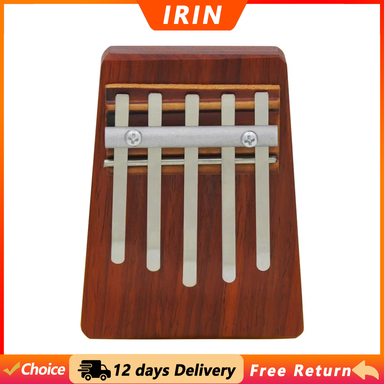 IRIN Kalimba 5 Tone Thumb Pian - Musical Instrument For Beginners recension och pris