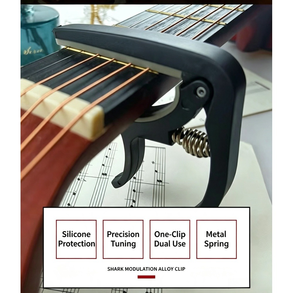 2 in 1 Guitar Capo with Bridge - Musical Instrument Types recension och pris
