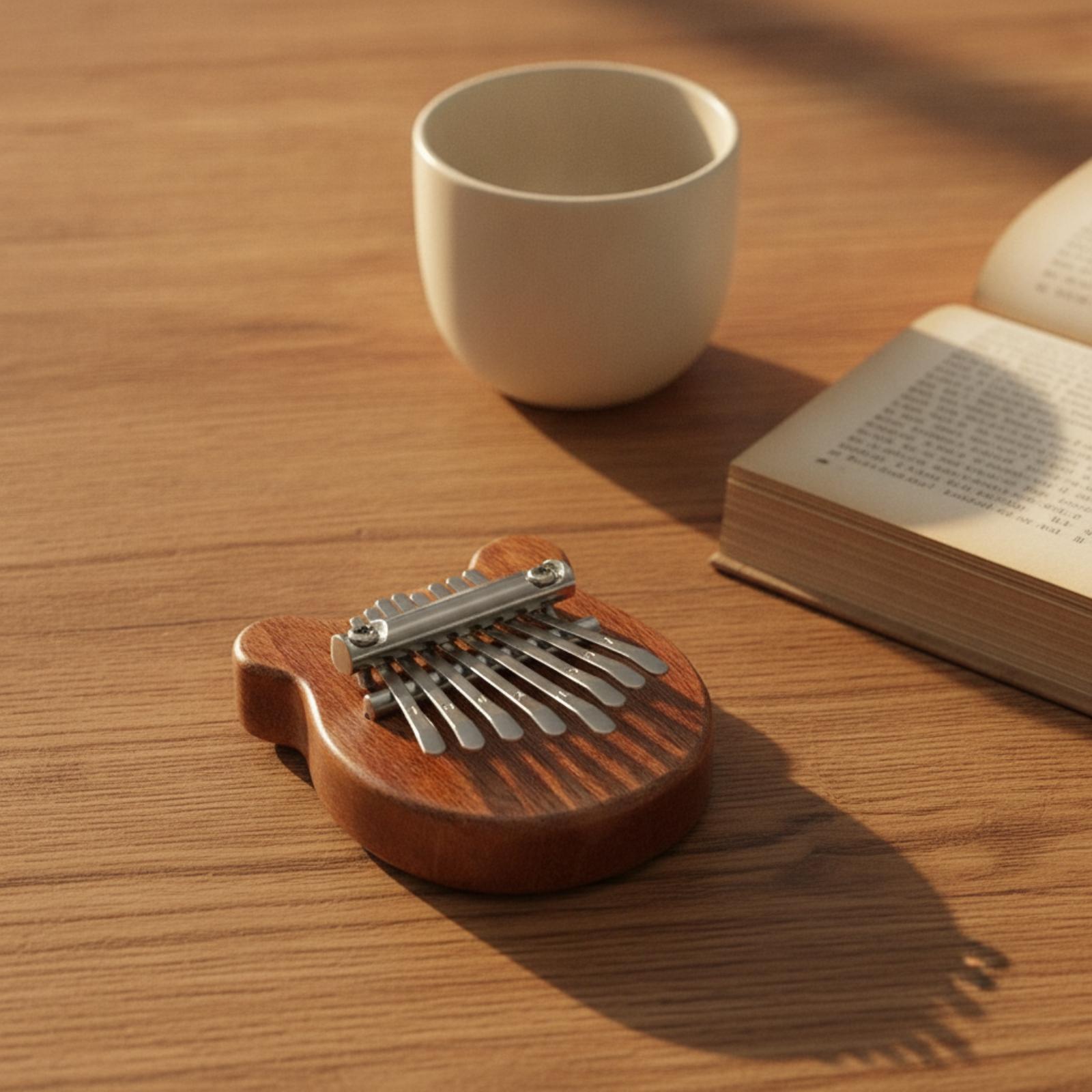 Compact Kalimba Thumb Piano 8  - Musical Instrument For Beginners recension och pris