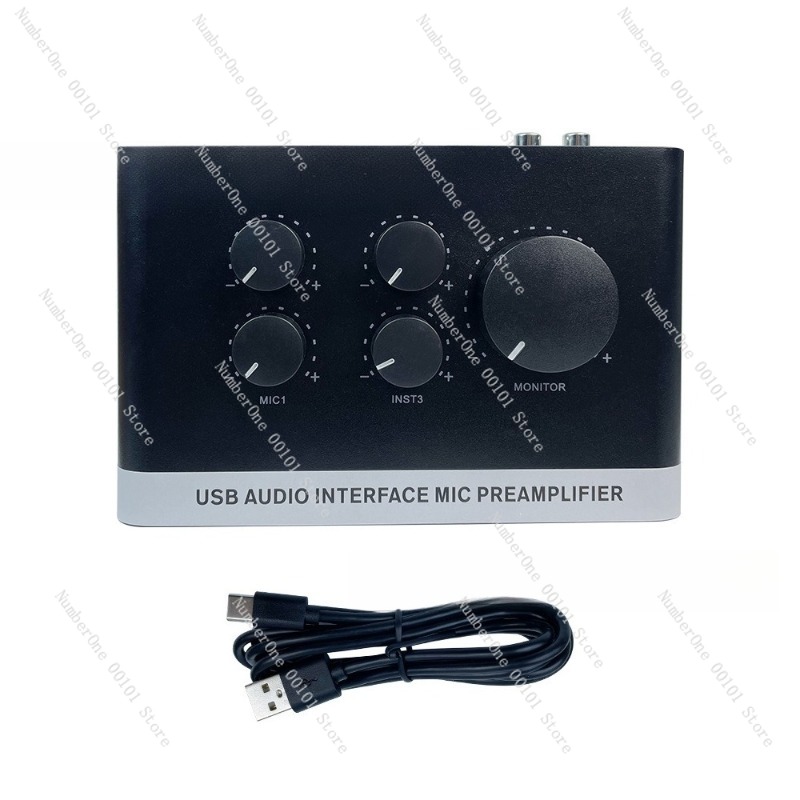 USB External Sound Card with 4 - Musical Instrument Videos recension och pris