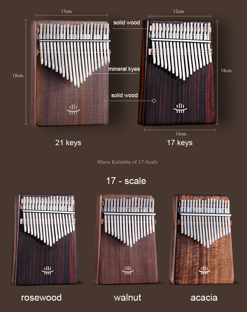 guitar Kalimba 17 Keys with Ho - Musical Instrument For Beginners recension och pris
