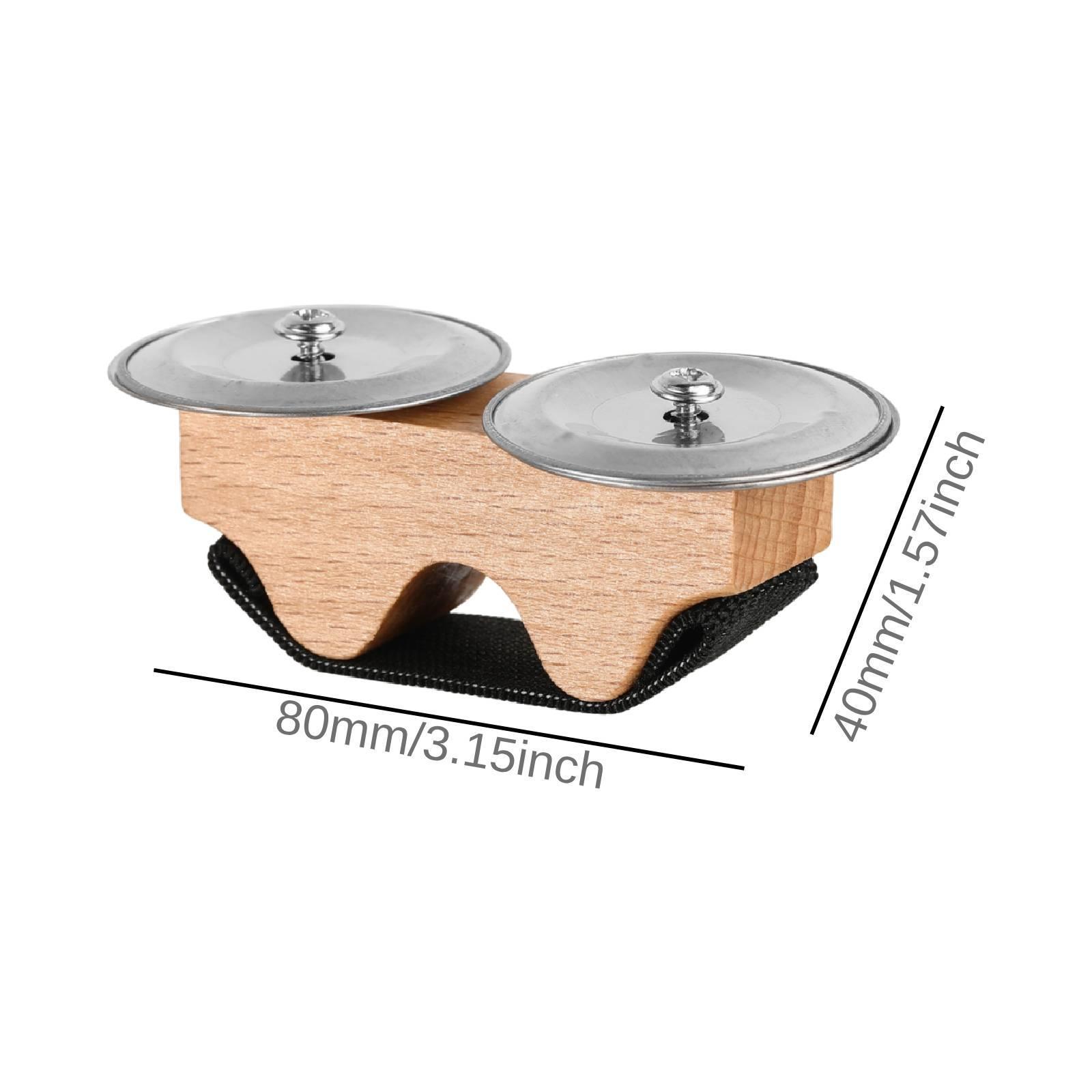 Elastic Finger Tambourine Ratt - Musical Instrument Game recension och pris