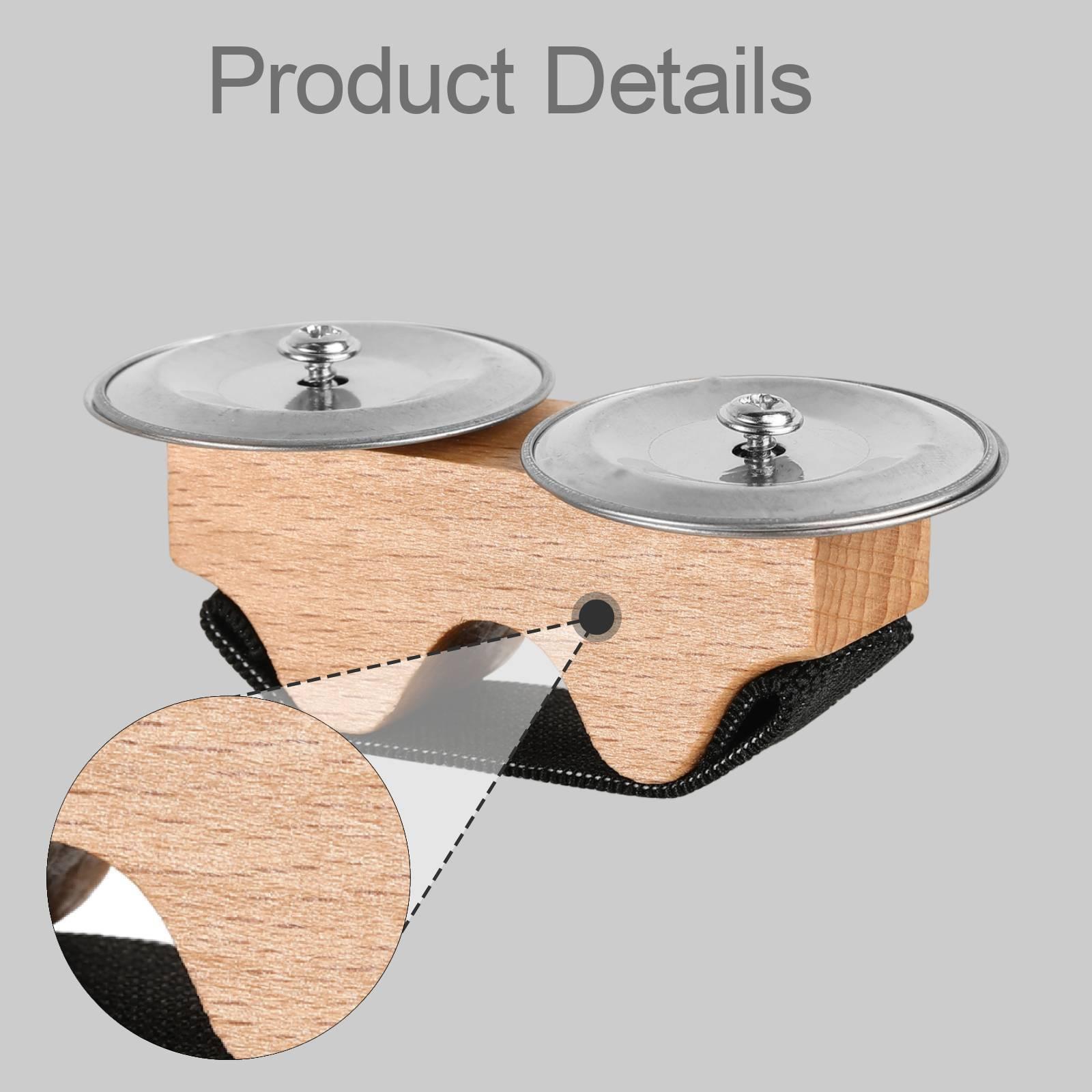 Elastic Finger Tambourine Ratt - Musical Instrument Game recension och pris