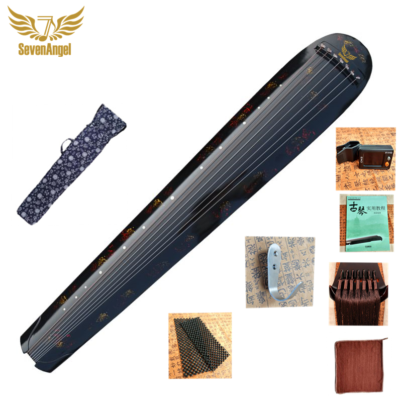 SevenAngel Guqin HunDun 7-Stri - Musical Instrument Videos recension och pris